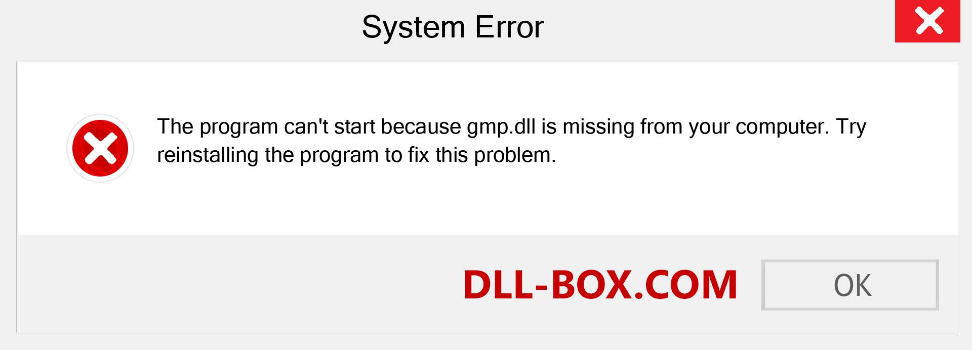  gmp.dll file is missing?. Download for Windows 7, 8, 10 - Fix  gmp dll Missing Error on Windows, photos, images